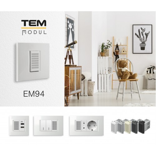 TEM EM94 Elektronische Klingel 1M (2 Melodien, 230 V)